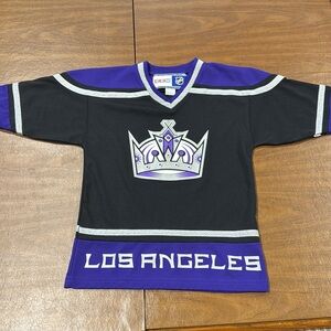 LA Kings youth hockey jersey